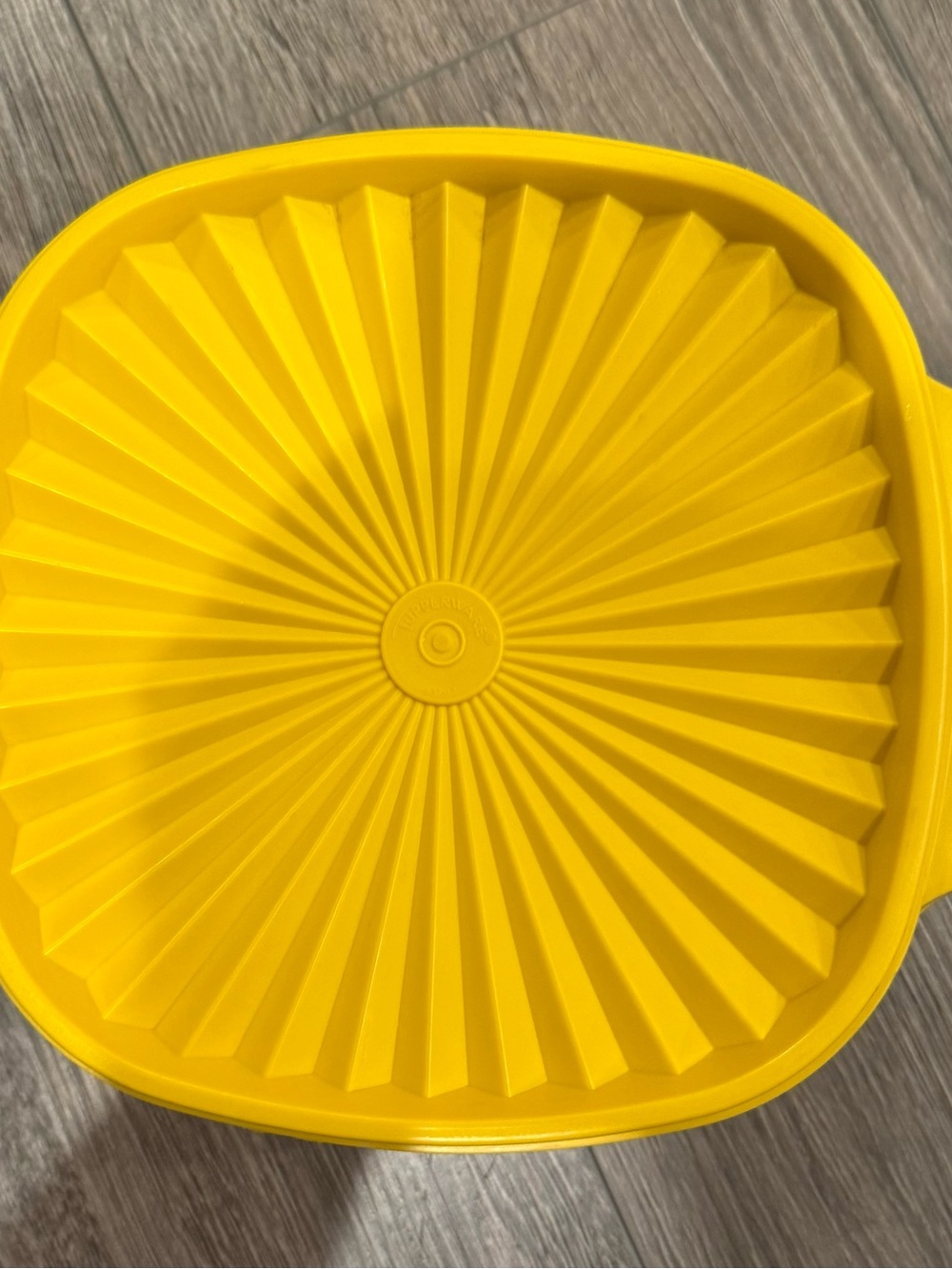 Vintage Tupperware Container with Lid